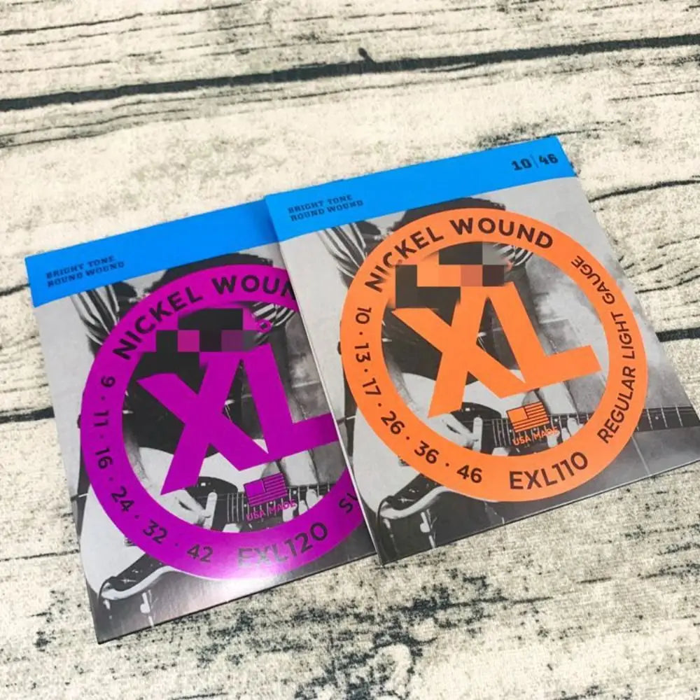 D'Addario EXP Coated Guitar Strings Set - Acoustic & Electric, Enhanced Longevity with Natural Tone